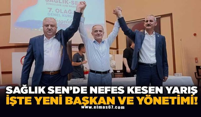 Sağlık-Sen'de Nefes Kesen Yarış! İşte Yeni Başkan ve Yönetimi!
