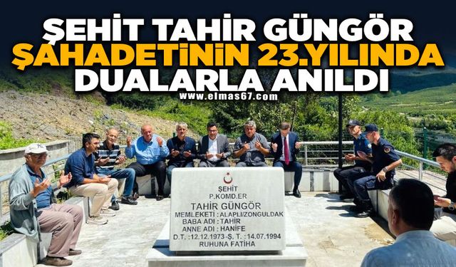 Şehit Tahir Güngör, Şahadetinin 32. Yılında Dualarla Anıldı