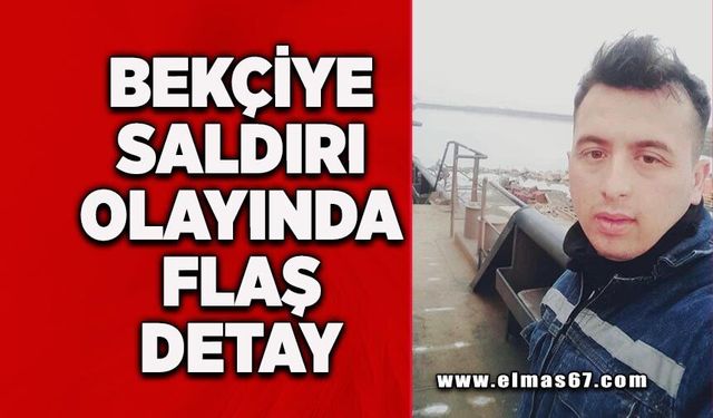 Gümeli’de Bekçiye saldırı: 3 şüpheli aranıyor