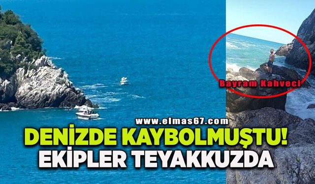 Denizde kaybolmuştu! Ekipler Teyakkuzda!