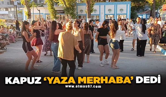 Kapuz "Yaza Merhaba" dedi
