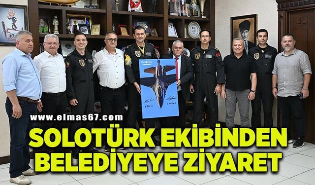 SOLOTÜRK ekibinden Kdz. Ereğli Belediyesi'ne ziyaret