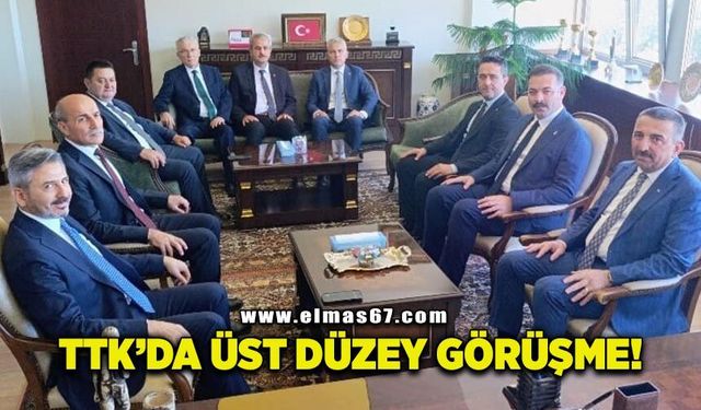 TTK’da üst düzey görüşme! Bakan Yardımcısı Aydın'a ne anlatıldı?