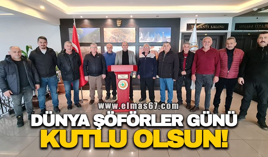 Dünya Şoförler Günü kutlu olsun!