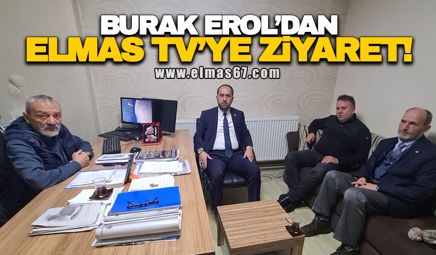 Burak Erol'dan Elmas Tv'ye ziyaret!