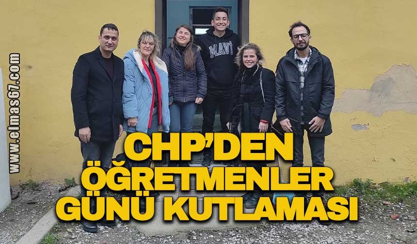 CHP'den öğretmenler günü kutlaması