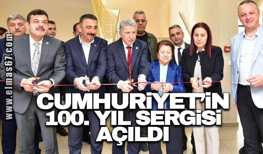 Cumhuriyet'in 100. yıl sergisi açıldı!