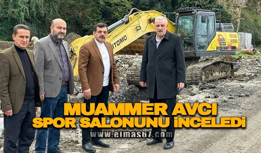 Mumamer Avcı, Spor Salonunu inceledi