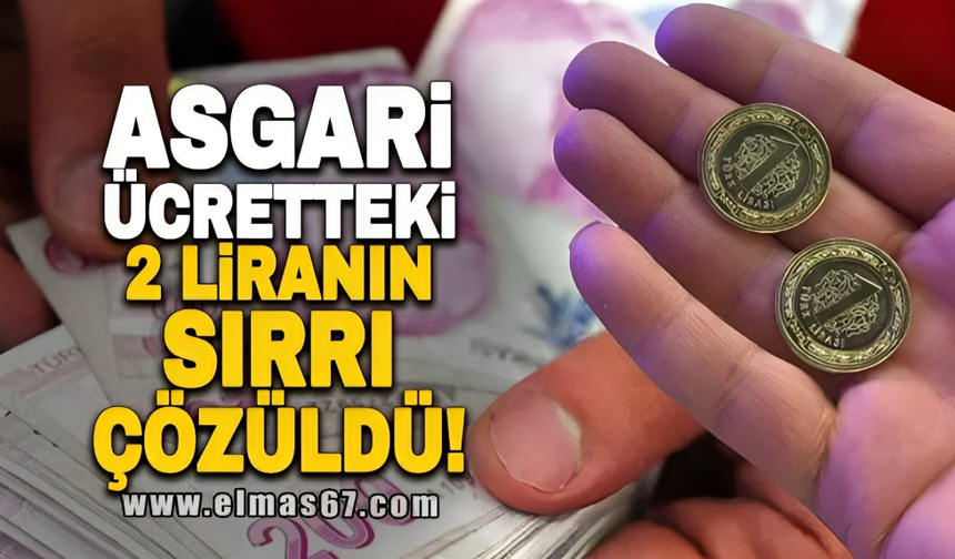 ASGARİ ÜCRETTE SICAK GELİŞME!