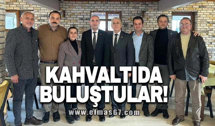Kahvaltıda buluştular!