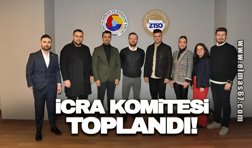 TOBB ZONGULDAK İL GENÇ GİRİŞİMCİLER KURULU İCRA KOMİTESİ TOPLANTISI GERÇEKLEŞTİRİLDİ!