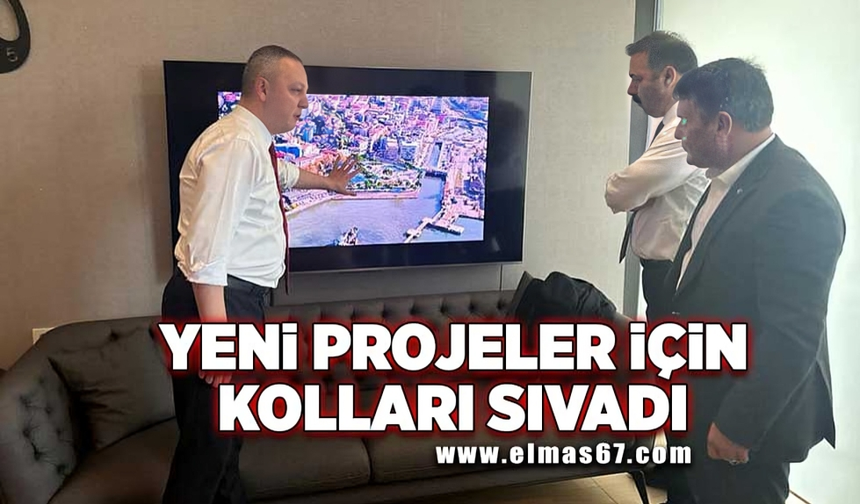 Yeni projeler için kolları sıvadı