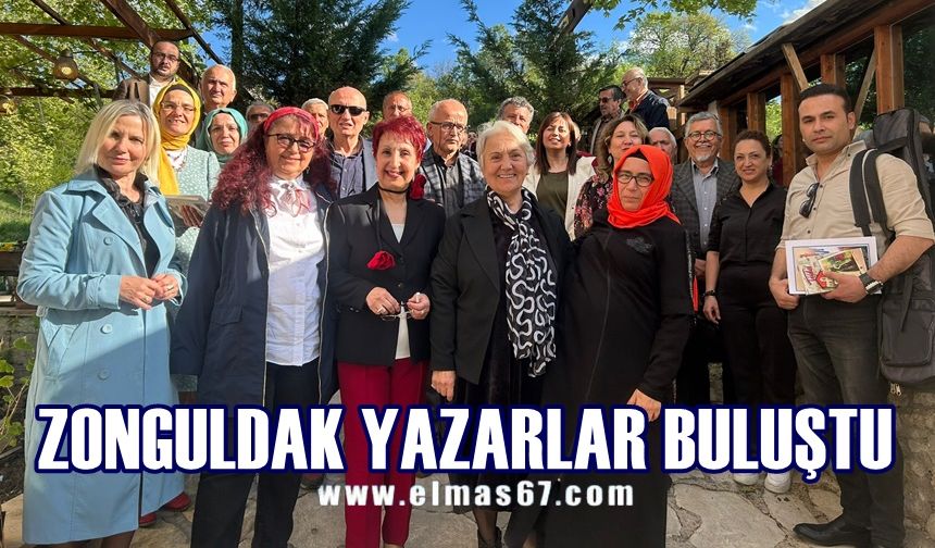 Zonguldaklı Yazarlar buluştu, tarihe tanıklık etti