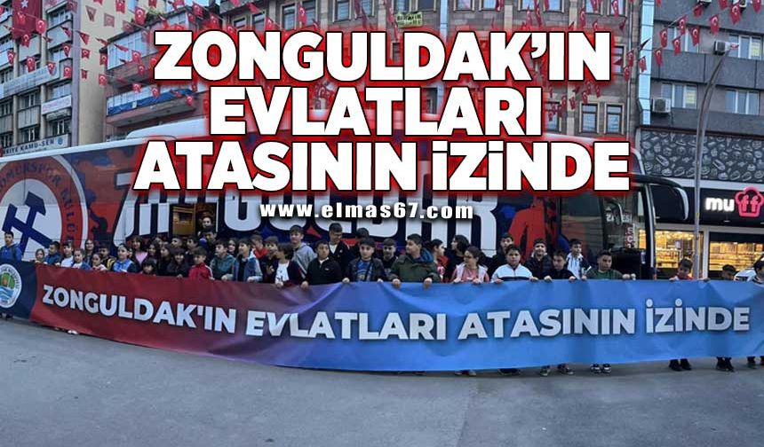 Zonguldak'ın evlatları atasının izinde!