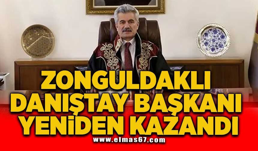 Zonguldaklı Danıştay başkanı yeniden kazandı