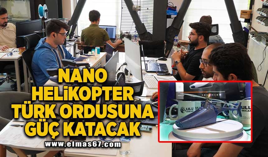 İnsansız Nano Helikopter Türk ordusuna güç katacak