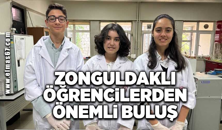 Zonguldaklı öğrencilerden önemli buluş