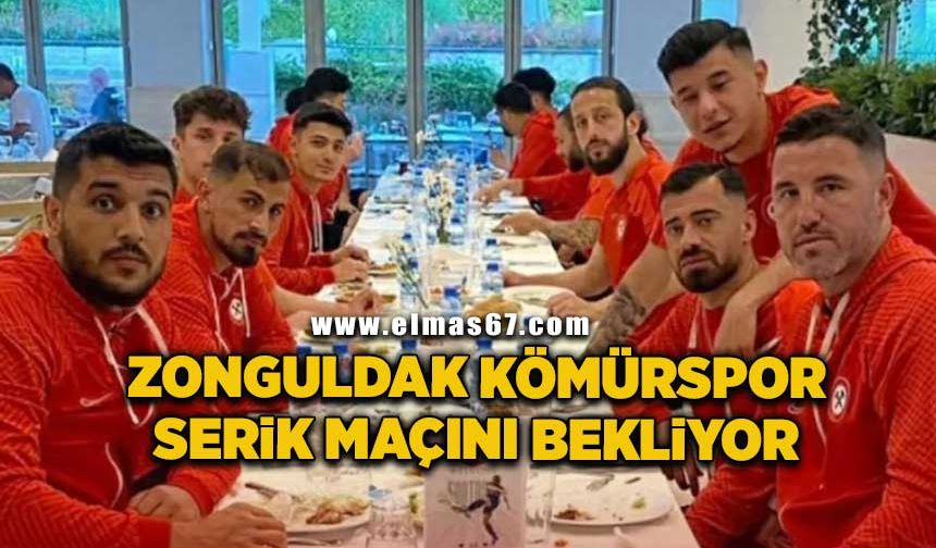 Zonguldak Kömürspor Antalya'da Serik maçını bekliyor