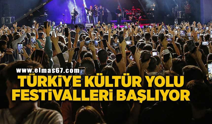 Türkiye Kültür Yolu Festivalleri başlıyor