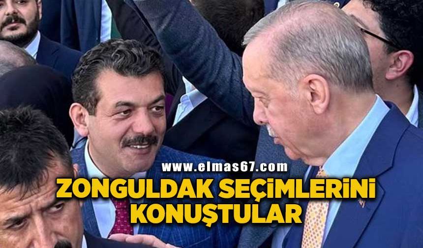 Cumhurbaşkanı Erdoğan ile Zonguldak seçimlerini görüştü
