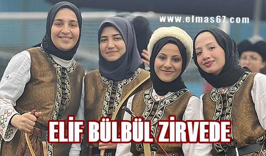 Zonguldaklı Elif Bülbül Sakarya’da zirvede!