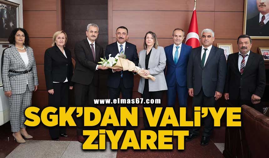 SGK’dan Vali Osman Hacıbektaşoğlu’ndan ziyaret