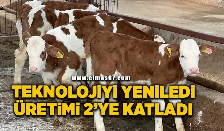 Teknolojiyi yeniledi üretim 2 katına çıktı