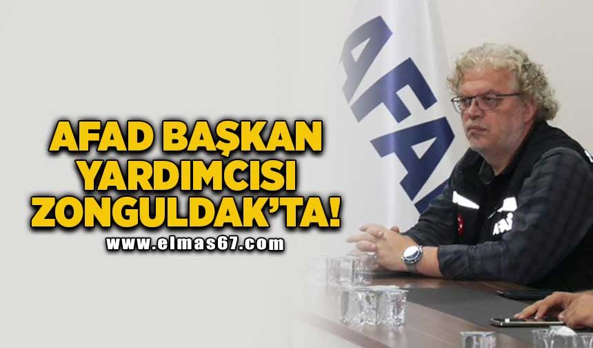 AFAD Başkan Yardımcısı Hamza Taşdelen Zonguldak'ta