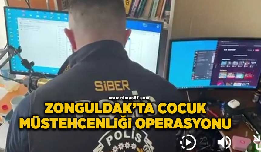 Zonguldak'ta çocuk müstehcenliği operasyonu