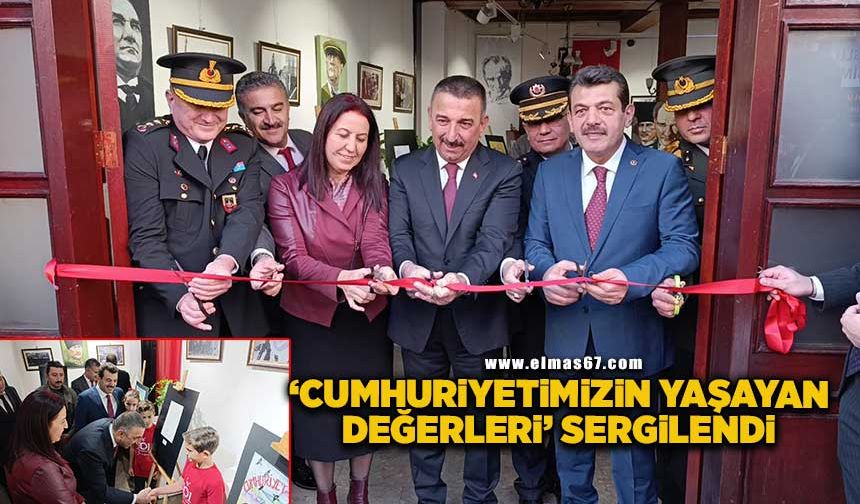 ‘Cumhuriyetimizin Yaşayan Değerleri’ sergilendi