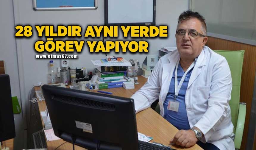 Sevilen doktor 18 ay için geldi 28 yıldır görev yapıyor