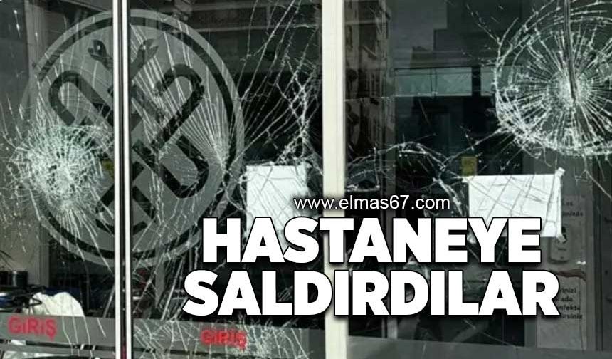 Hastaneye saldırdılar!