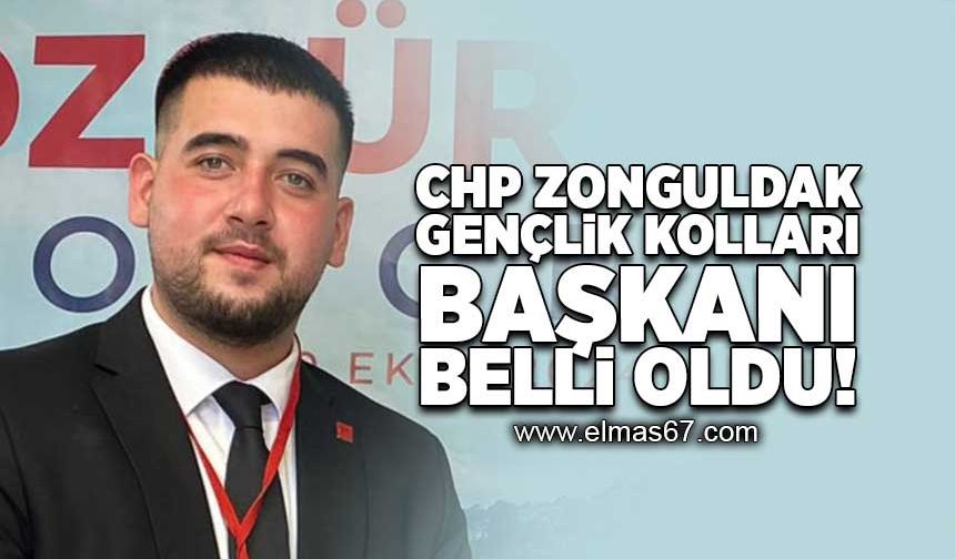 CHP Zonguldak gençlik kolları başkanı belli oldu!