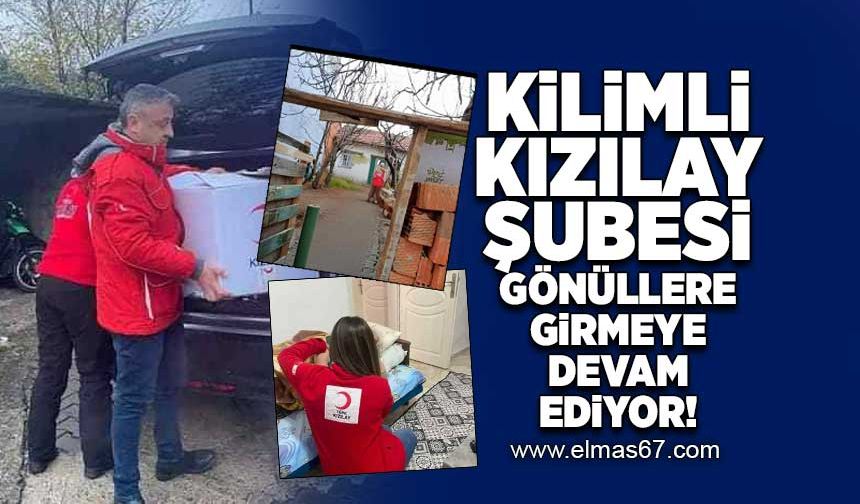 Kilimli Kızılay Şubesi gönüllere girmeye devam ediyor!