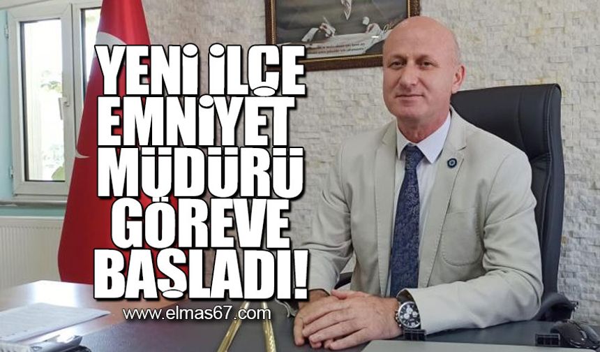 Yeni ilçe emniyet müdürü göreve başladı!