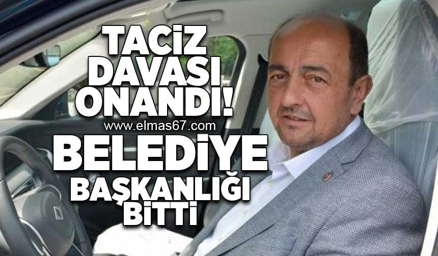 Belediye başkanlığı bitti!