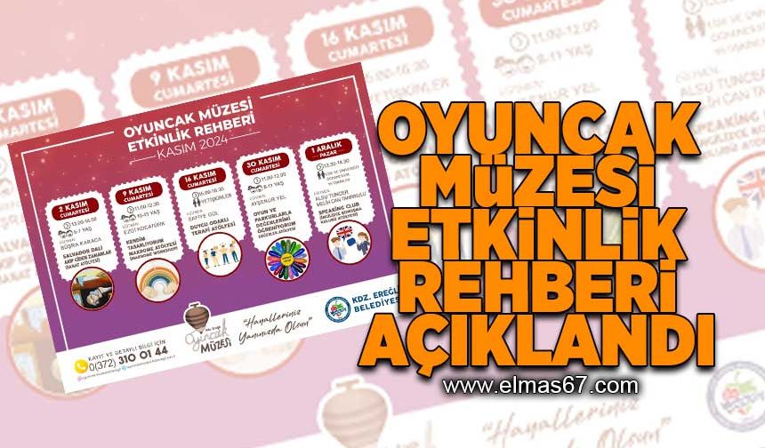 Oyuncak Müzesi etkinlik rehberi açıklandı!