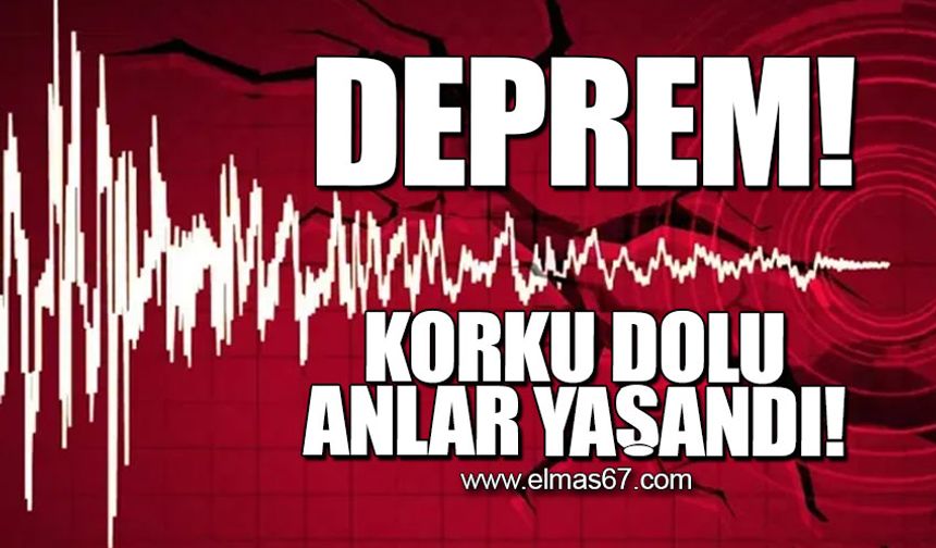 4.7 Şiddetinde deprem meydana geldi!