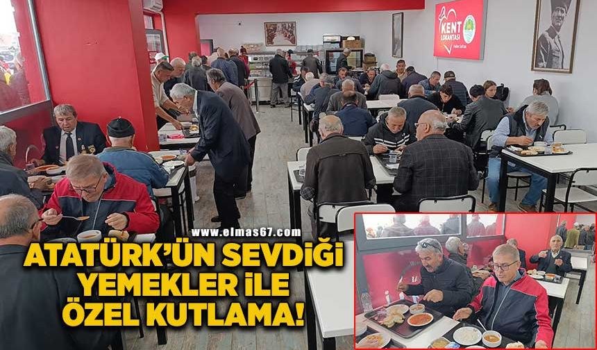 Zonguldak'ta Atatürk'ün sevdiği yemekler ile özel kutlama!