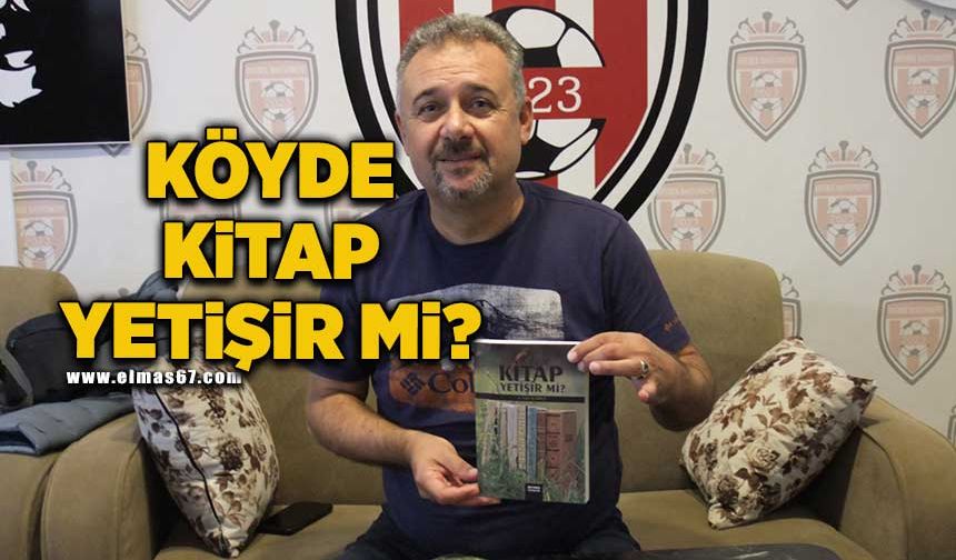 "Köyde Kitap Yetişir mi" kitabını tanıtacak