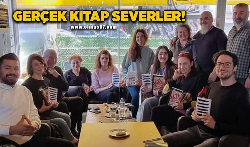 Gerçek kitap severler!