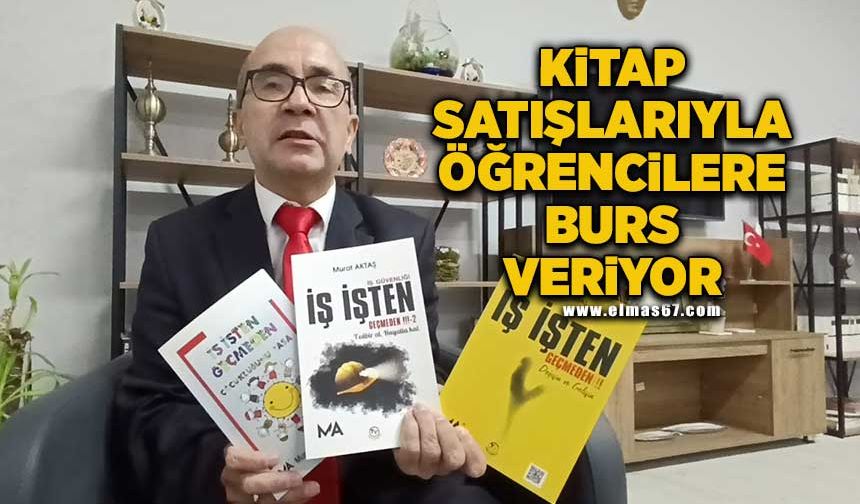 Kitap satışlarıyla öğrencilere burs veriyor