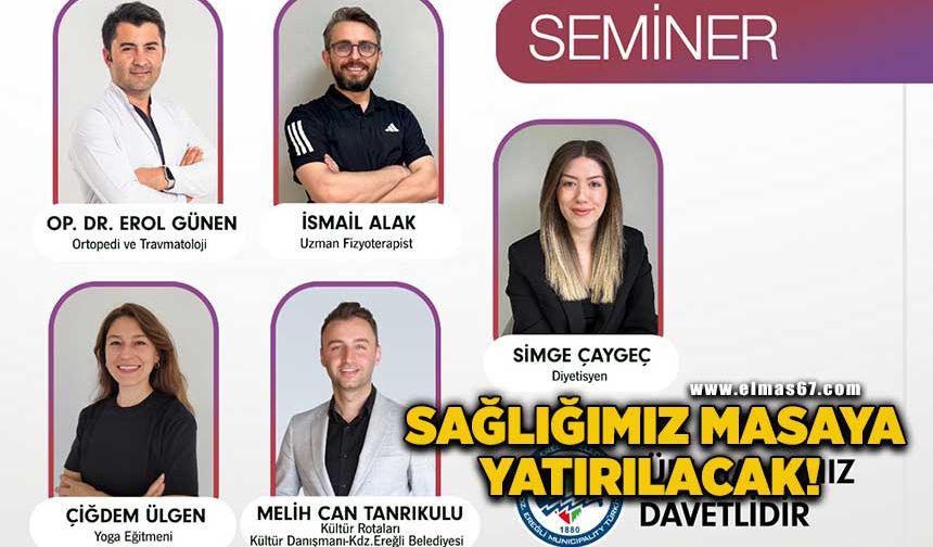 Halk Sağlığı Günleri etkinliği gerçekleştirilecek