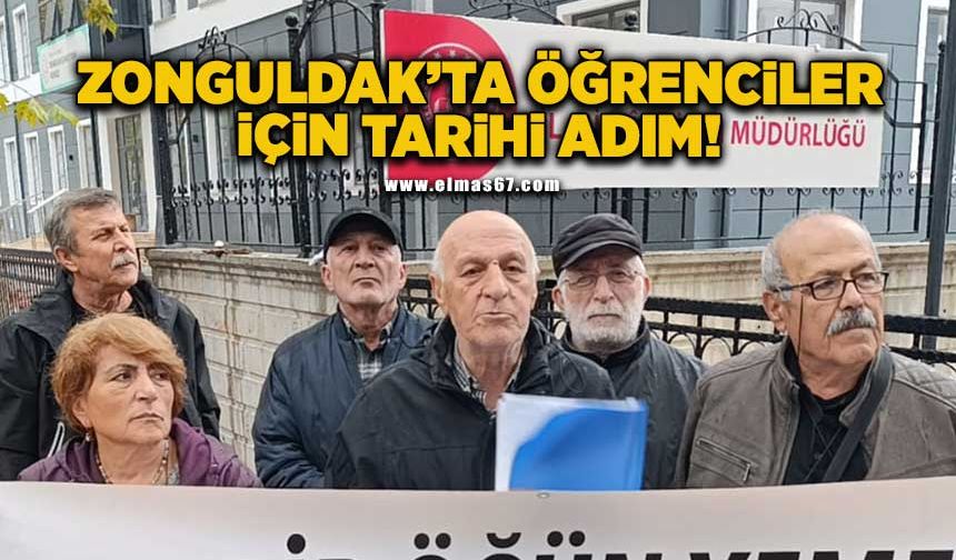 Zonguldak'ta öğrencilere için tarihi adım