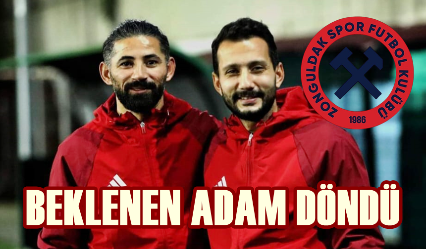 Zonguldakspor'da beklenen adam geri döndü!