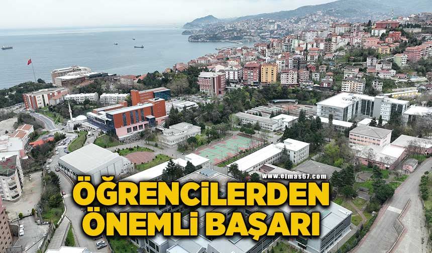 Üniversite öğrencilerinden önemli başarı