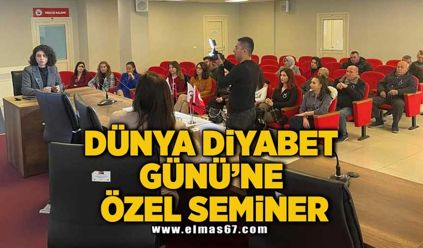 Diyabet günü'ne özel seminer!