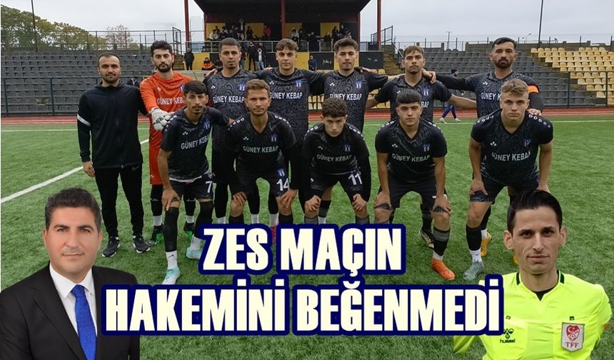 ZES, Mavi Şimşek maçında hakem yönetimini beğenmedi!