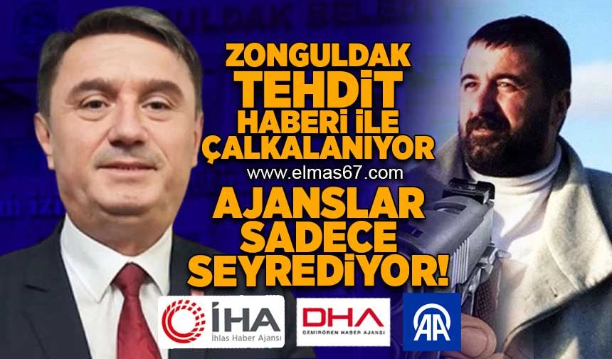 Belediye başkanının tehdit edilmesine haber ajansları sessiz kaldı!