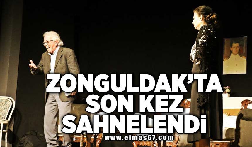 "Bir Oyun Gibi' Zonguldak'ta son kez sahnelendi!